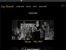 Tablet Screenshot of lizapanait.ro